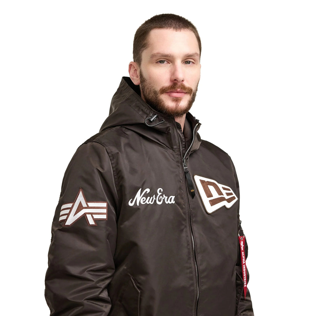 Alpha Industries L-2B Hooded Bomber Jacket - Trendy Layer