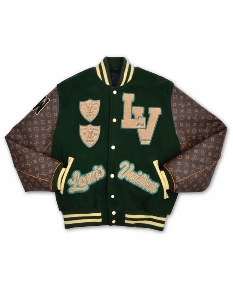 Atelier Fight Camp Louis Vuitton Varsity Jacket - Trendy Layer