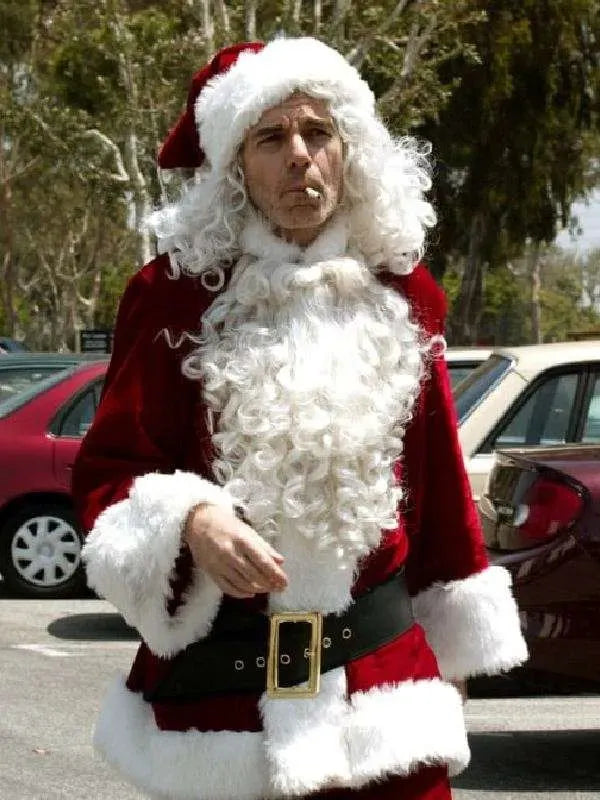 Billy Bob Thornton Bad Santa Red Christmas Coat