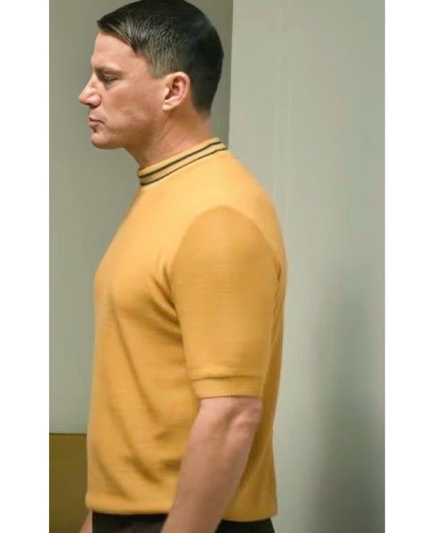 Channing Tatum Fly Me to the Moon Sleeveless Sweater
