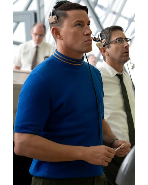 Channing Tatum Fly Me to the Moon Sleeveless Sweater