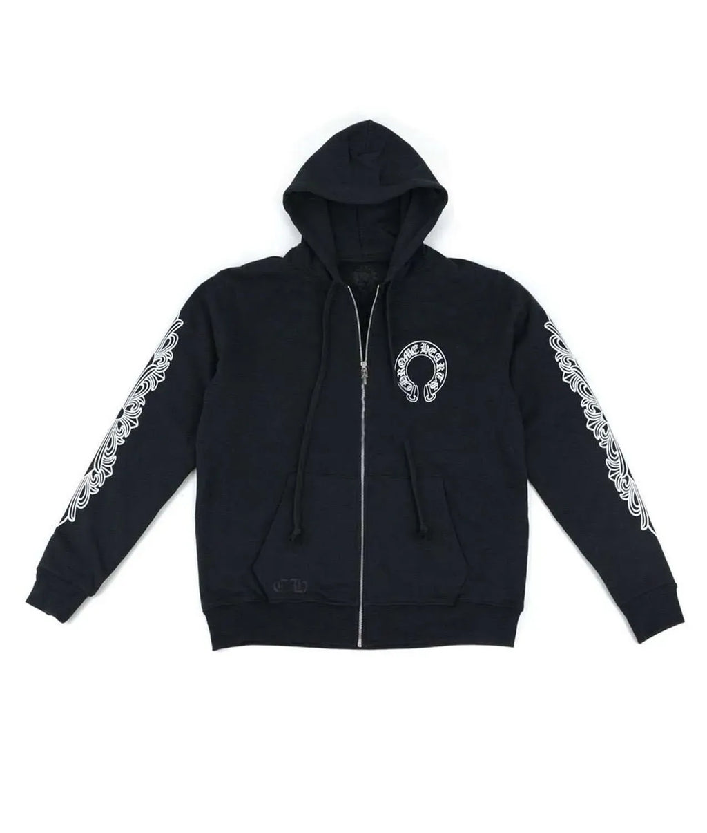 Chrome Hearts Floral Cross Hoodie - Trendy Layer