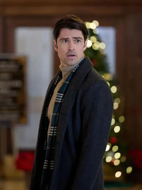 Corey Sevier The Christmas Charade 2024 Wool Coat