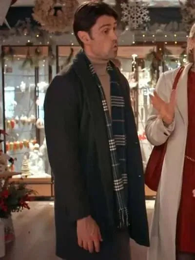 Corey Sevier The Christmas Charade 2024 Wool Coat