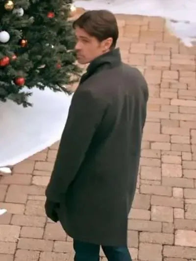 Corey Sevier The Christmas Charade 2024 Wool Coat