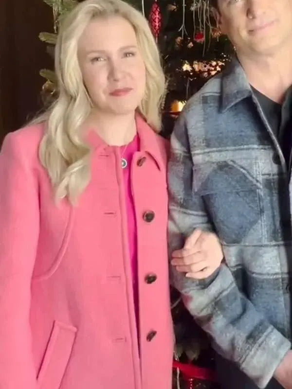 Ginna Claire Mason A Newport Christmas Pink Coat