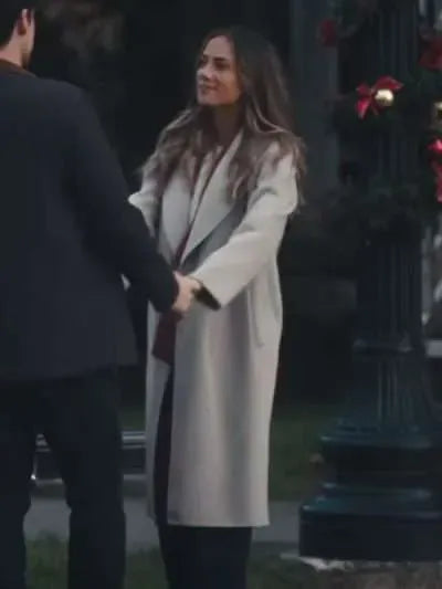 Jana Kramer The Christmas Ring Trench Coat