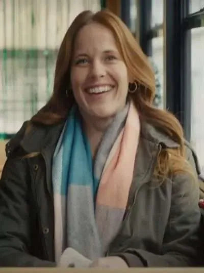 Katie Leclerc A Cherry Pie Christmas Green Jacket