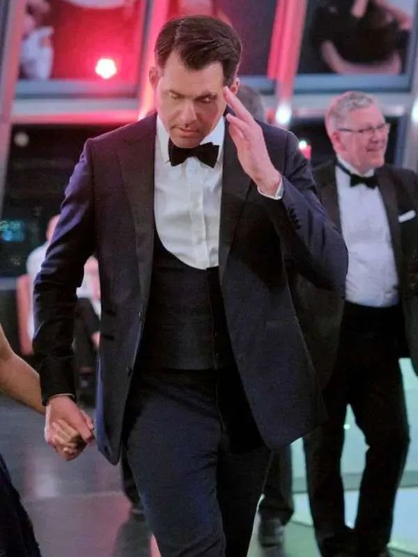 Kristoffer Polaha The Christmas Quest Black Blazer