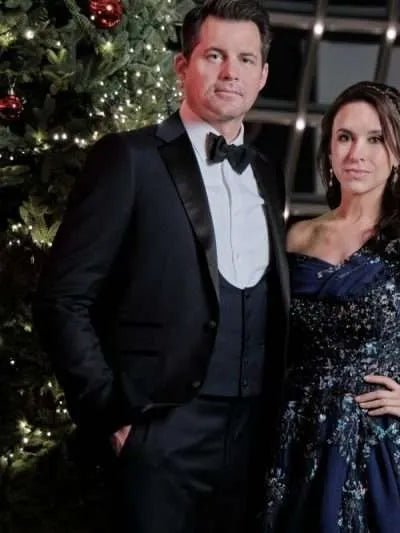 Kristoffer Polaha The Christmas Quest Black Blazer