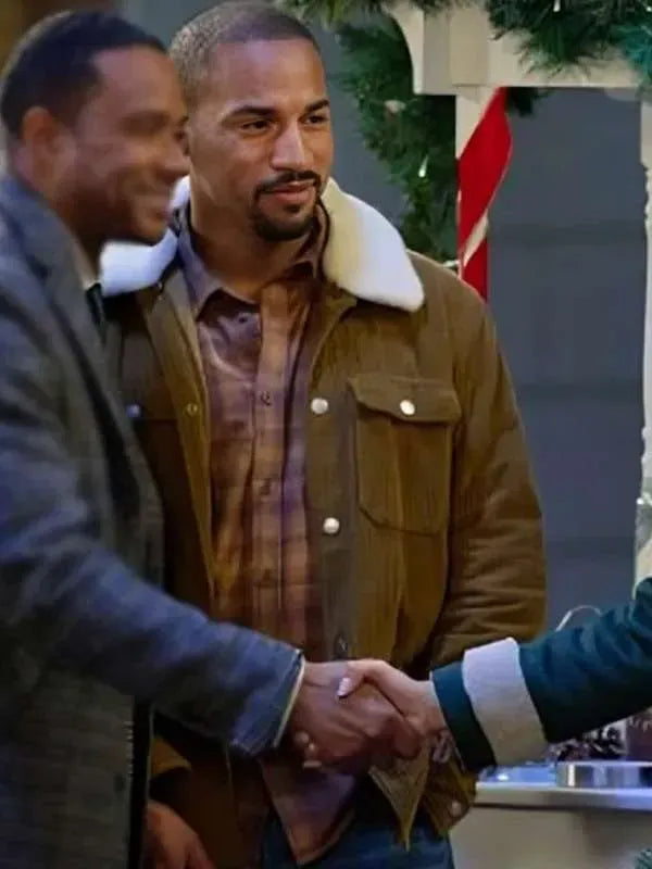 Michael Xavier Trading Up Christmas Brown Jacket