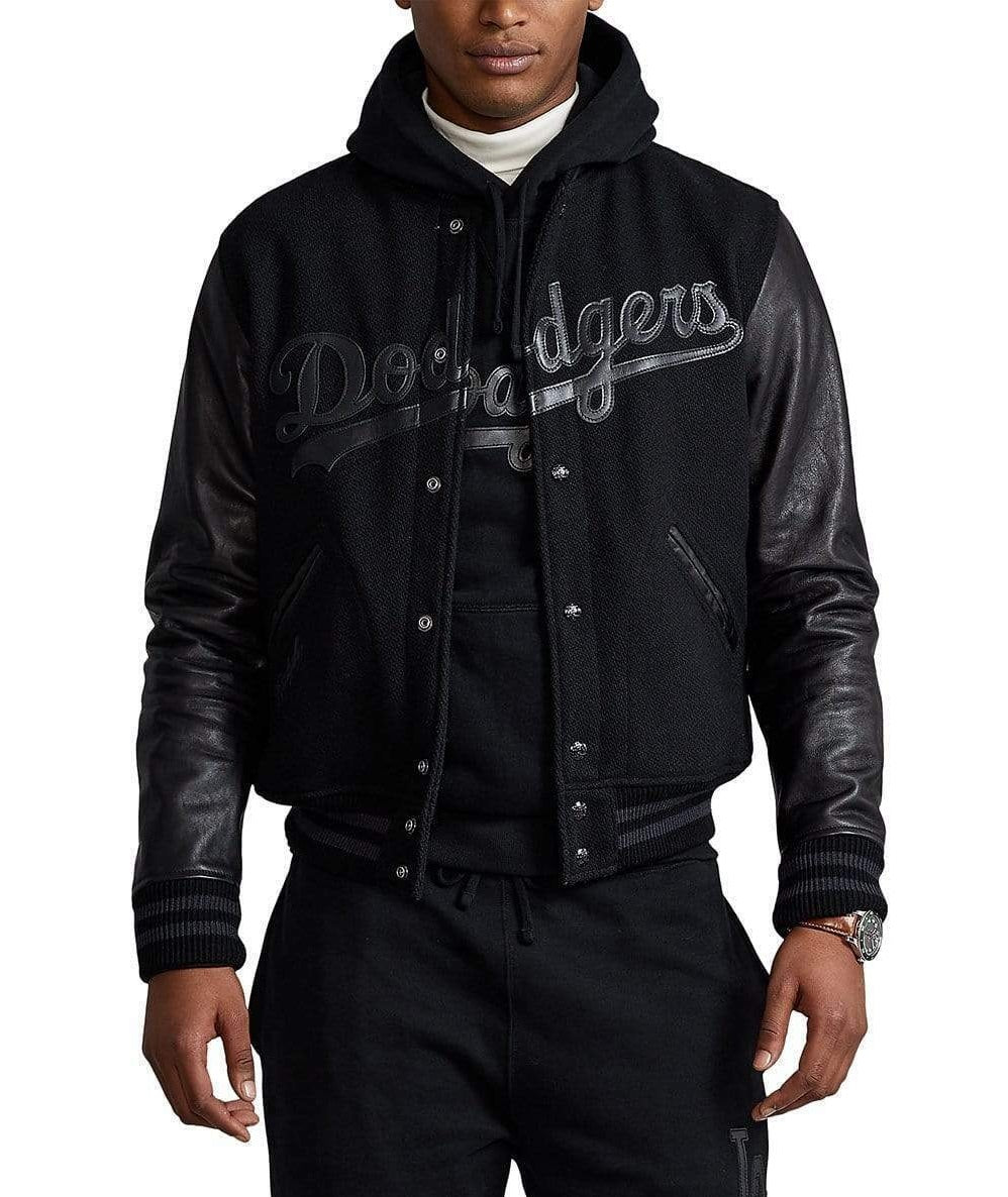 Polo Ralph Lauren LA Dodgers Baseball Bomber Jacket - Trendy Layer