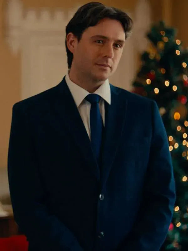 Sebastien Darcel-Sinclair Once Upon a Christmas Crown Blue Blazer