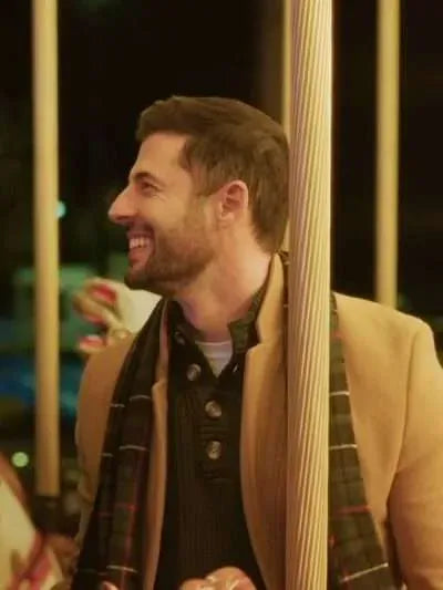 Tom Gipson Christmas in Mistletoe Brown Coat