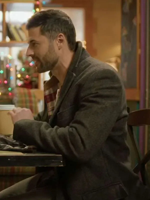 Tom Gipson Christmas in Mistletoe Trench Coat