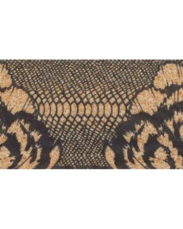 XO Kitty S02 Gia Kim Black & Brown Turtleneck Top